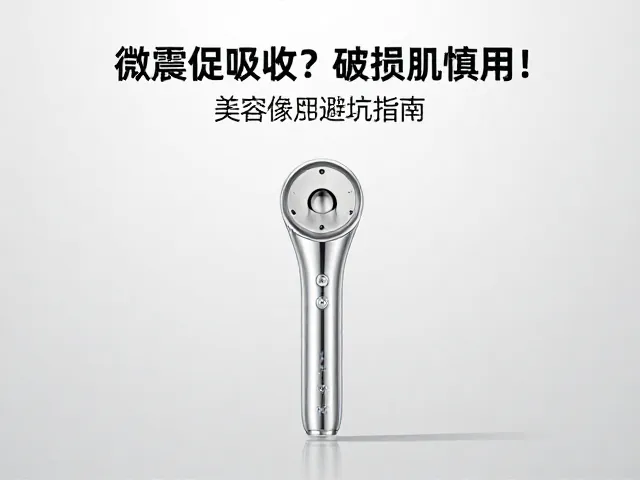 微震促吸收？破损肌慎用！美容仪器使用避坑指南