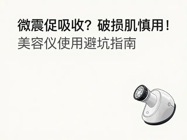 破损肌肤使用微震仪的潜在风险