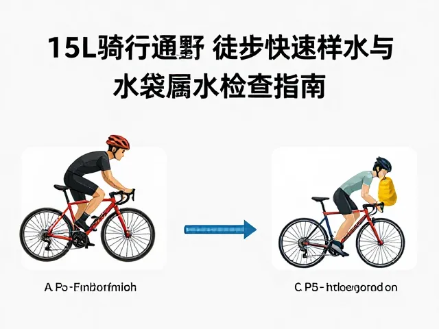 15L骑行通勤,徒步快速补水与水袋漏水检查指南