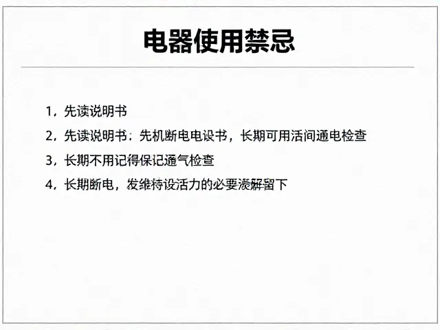 定期通电：维持设备活力的必要手段
