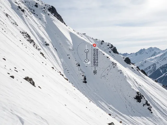 陡峭山地雪崩风险高？关键撤退点选择与生存指南