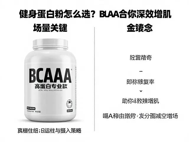 健身蛋白粉怎么选?BCAA与高蛋白专业款深度对比,助你高效增肌