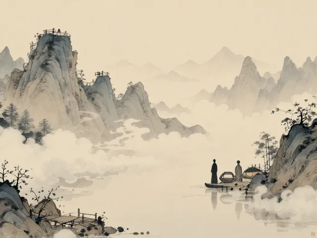 山水云气间邂逅礼制审美，自然意境中的东方生活哲学