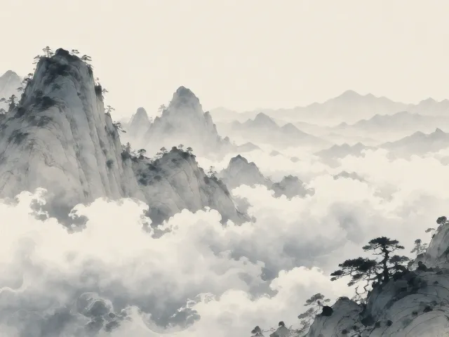 山水云气间邂逅礼制审美，自然意境中的东方生活哲学