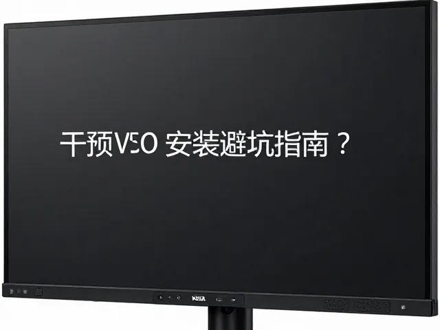 显示器左右旋转15°干涉吗?VESA接口安装避坑指南