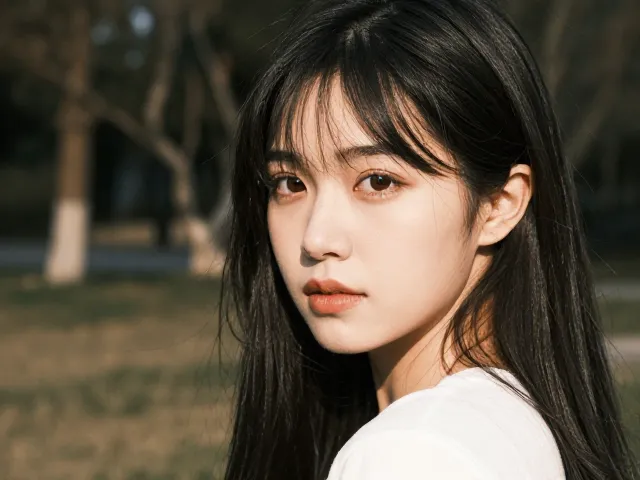 人像拍摄的实战构图与光影配合