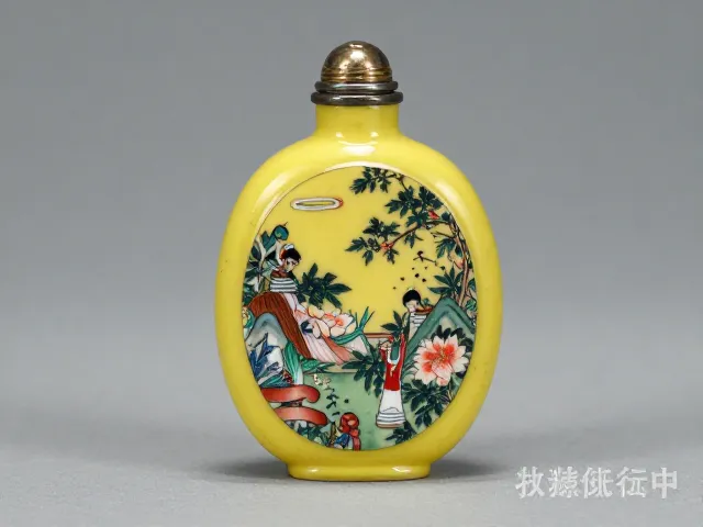 内画设色的微观叙事与层次构建