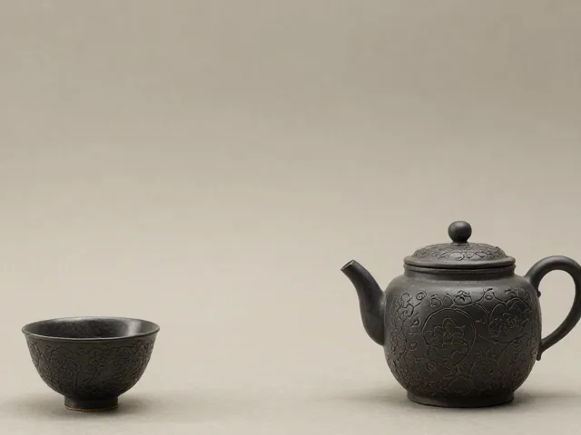 茶俗茶具造型沉稳,使用前务必温壶温杯提香