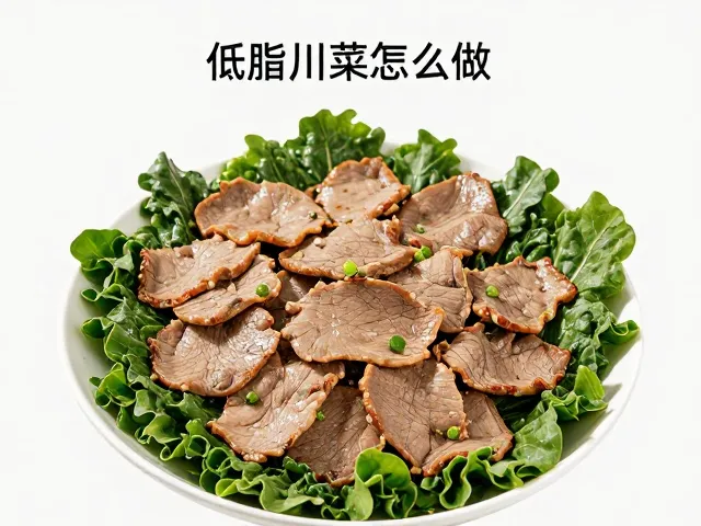 经典低脂川菜实操：水煮肉片的轻体改良版