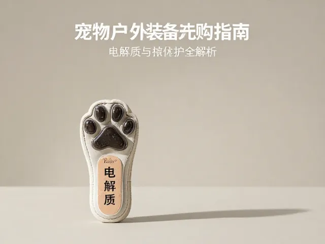 宠物户外装备选购指南,电解质与爪垫保护全解析