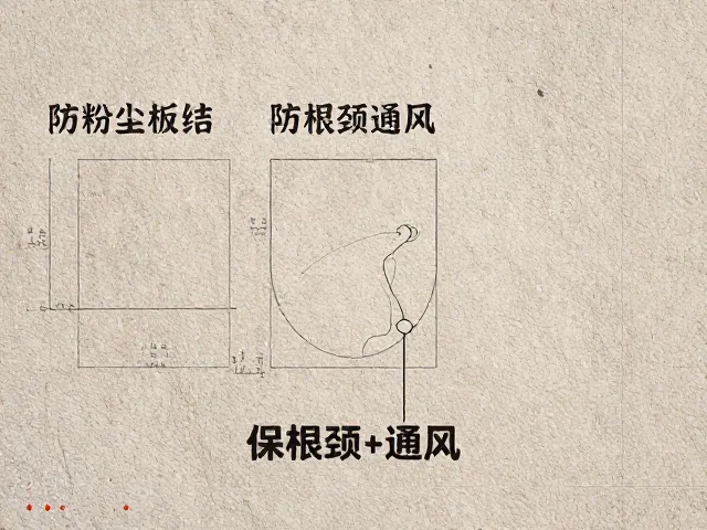 多肉铺面石垫底教程，防粉尘板结，保根颈通风