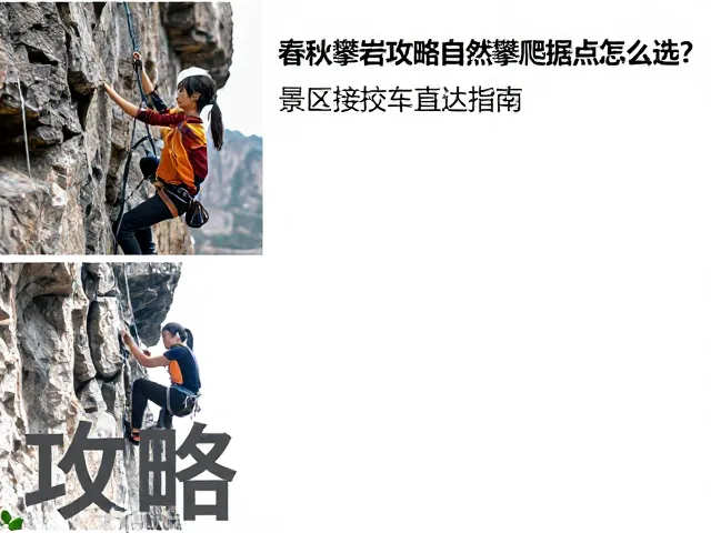 春秋攀岩季攻略，自然攀爬据点怎么选？景区接驳车直达指南
