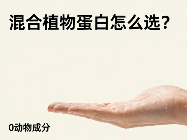 混合植物蛋白怎么选?0动物成分纯净配方,营养健康全解析
