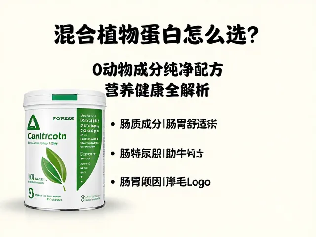 混合植物蛋白怎么选?0动物成分纯净配方,营养健康全解析