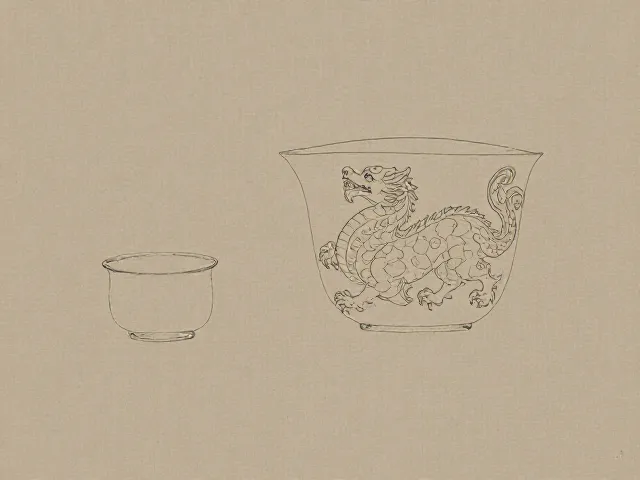 茶席雅器上的瑞兽祥纹,品味自然意境中的东方美学