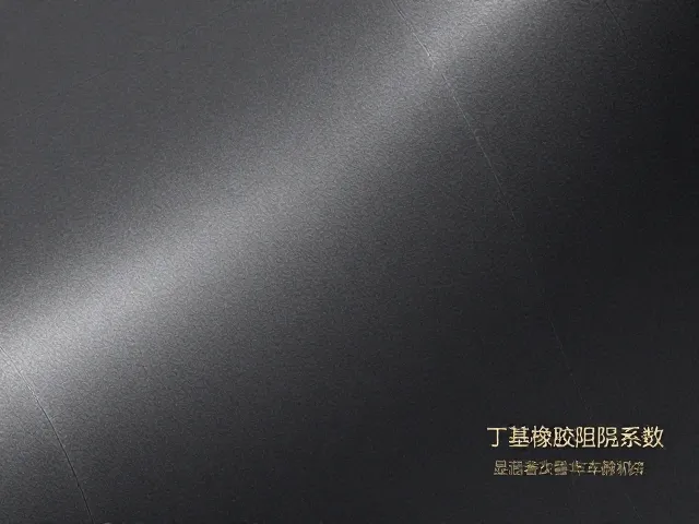丁基橡胶阻尼系数解析，如何显著改善车厢静谧性？