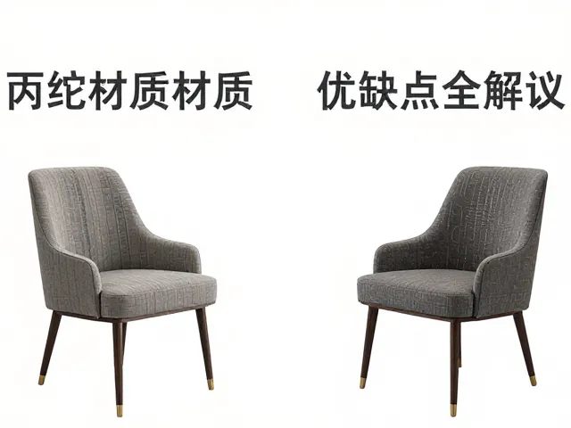 酒店大堂布饰与布艺餐椅怎么选?丙纶材质优缺点全解析