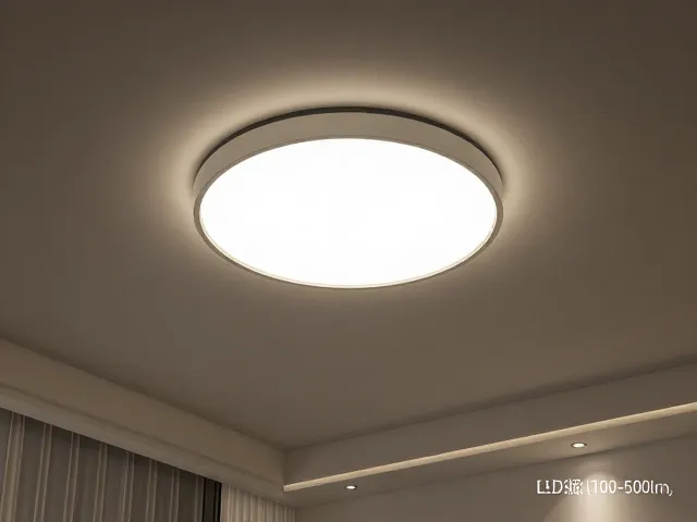 LED客厅主照明选低流明(100-500lm),氛围与省电的平衡指南