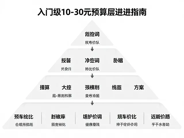 入门级10-30元预算分层递进指南,控制每层数量打造高性价比方案
