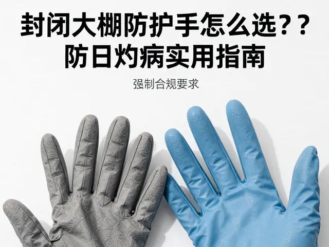 封闭大棚防护手套怎么选？防日灼病实用指南