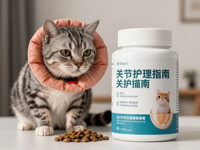 老年猫关节护理指南,专用猫粮搭配舒适猫项圈,助力爱宠健康长寿