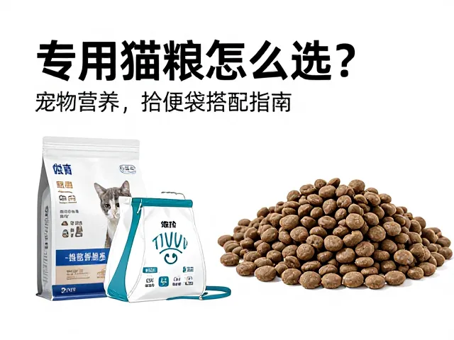 专用猫粮怎么选？宠物指甲剪套装与拾便袋搭配指南