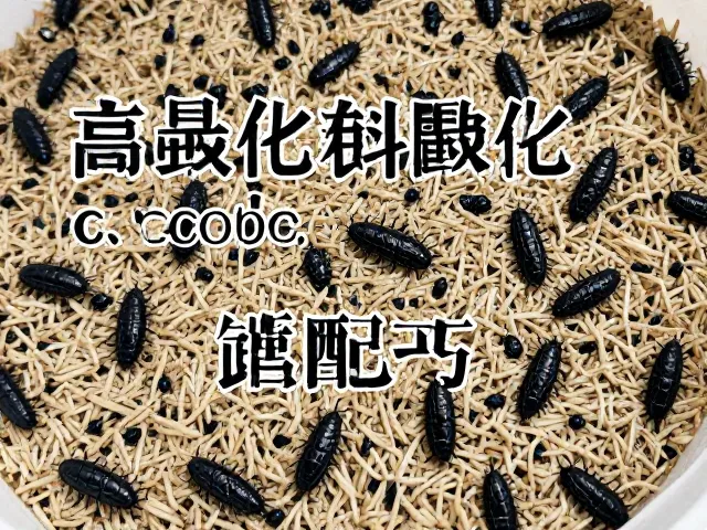 黑水虻繁殖期营养强化，高效饲料配方与增产技巧