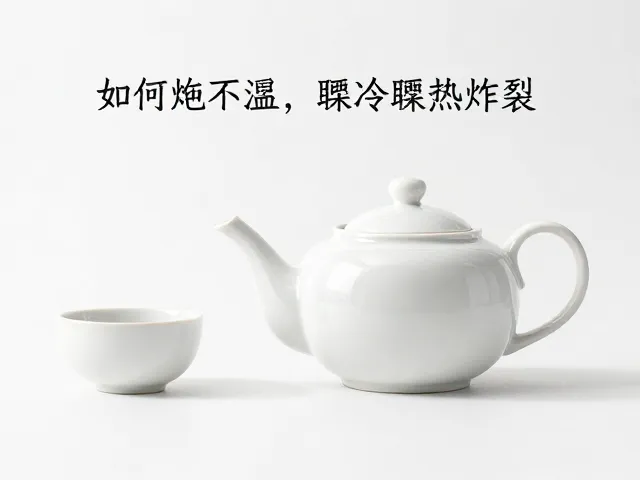 美式陶瓷茶具使用指南,如何避免骤冷骤热防炸裂