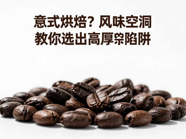 意式浓缩用极浅烘焙？小心风味空洞，教你选出高甜厚感豆