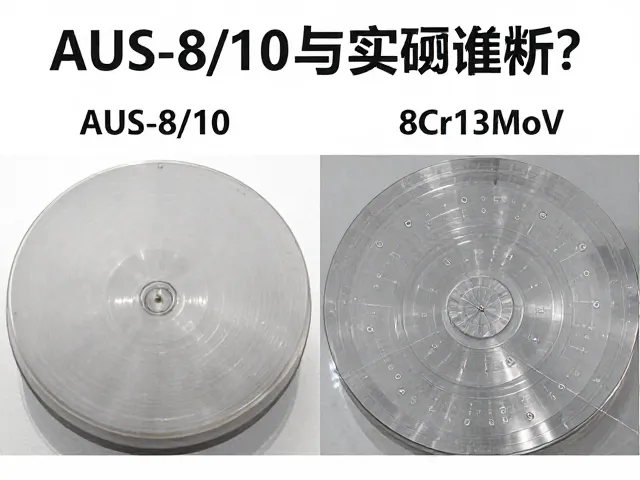 AUS-8/10与8Cr13MoV对比,油淬工艺谁更硬?实测解析