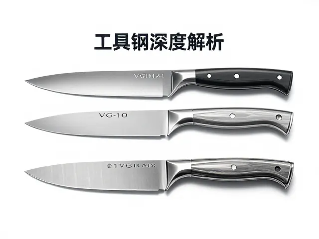 VG-10与VGMAX、12C27钢对比,不锈钢刀具怎么选?工具钢深度解析
