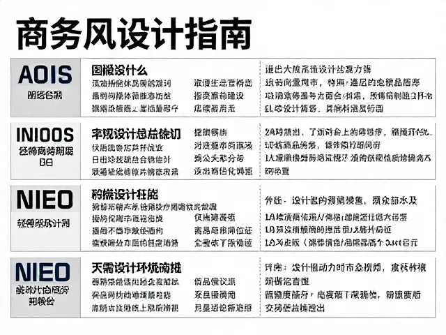 网格系统下的信息层级与排版规范