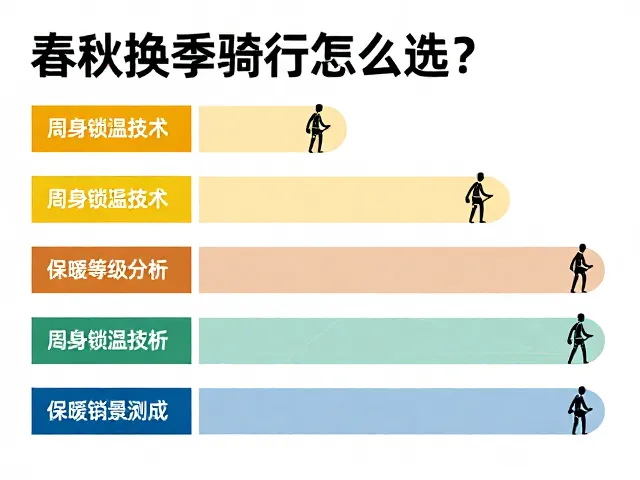 春秋换季骑行怎么选?周身锁温技术,保暖等级全解析