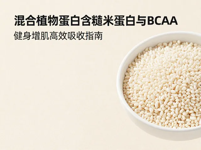混合植物蛋白含糙米蛋白与BCAA,健身增肌高效吸收指南