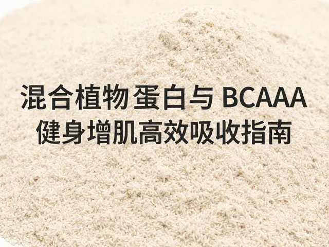 混合植物蛋白含糙米蛋白与BCAA,健身增肌高效吸收指南