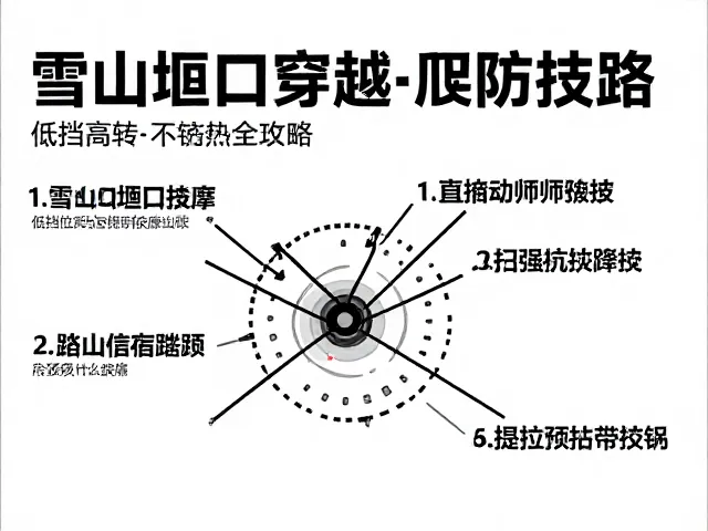 雪山垭口穿越,低档高转爬坡技巧与冻伤预防全攻略