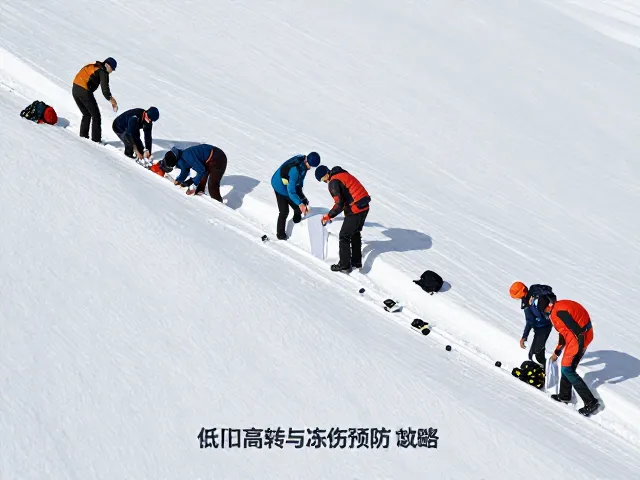 雪山垭口穿越,低档高转爬坡技巧与冻伤预防全攻略