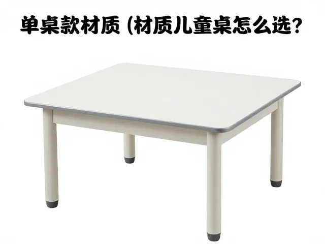 单桌款回弹指数揭秘，无毒材质儿童桌怎么选？