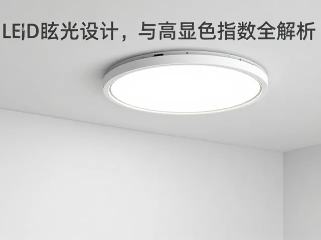 LED灯怎么选?防眩光设计与高显色指数全解析
