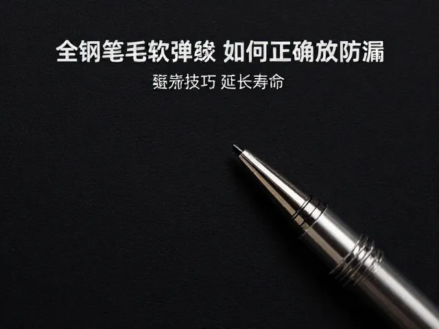 全钢笔尖软弹笔尖如何正确存放防漏?3大技巧延长寿命