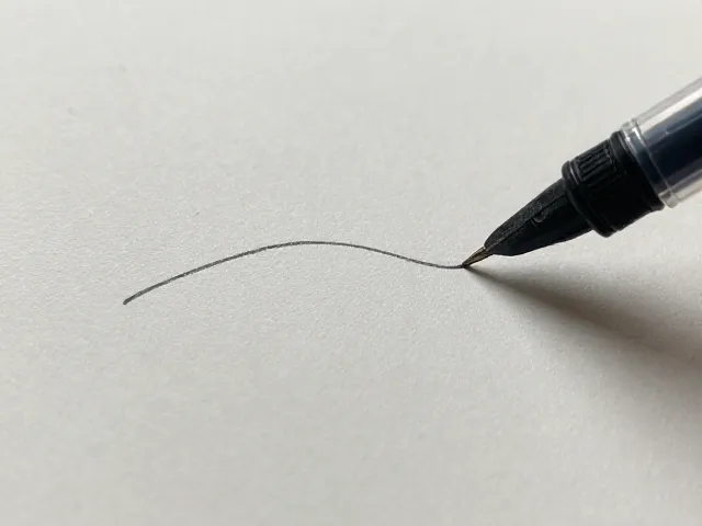 软弹细尖笔尖顺滑流畅不洇墨,这款文具书写体验绝了