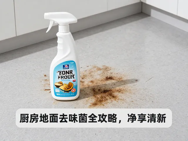 首次开封必做!厨房油污地面去味除菌全攻略,净享清新