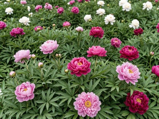 芍药林下种植技术,打造高洁典雅庭院,四季常绿观赏佳选