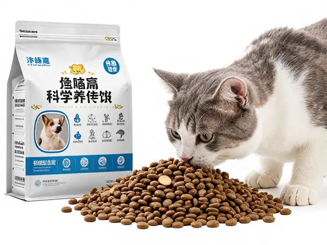 专用猫粮配宠物羊奶粉，搭配防猫粮盆科学喂养指南