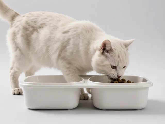 宠物喂食盒怎么选？看腹部形状选对饲料，健康不浪费