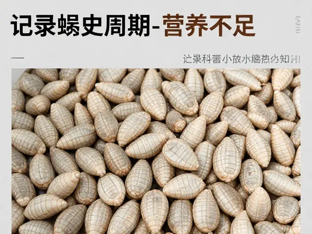 记录蜕皮周期，饲料过小食物营养不足，如何科学调整？