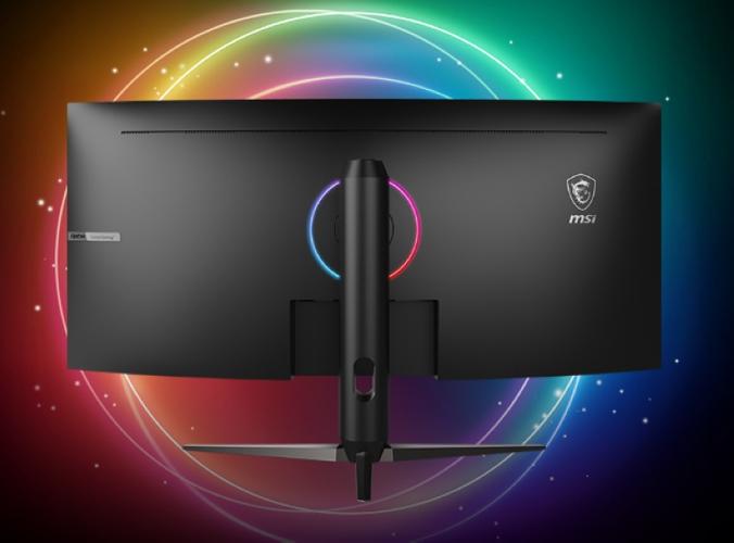 显示器面板细节展示