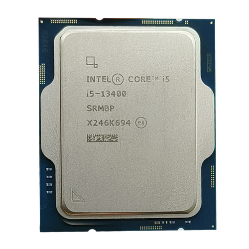 Assembled desktop computer with components