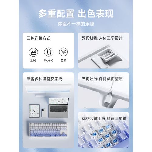 键盘连接接口和线缆展示