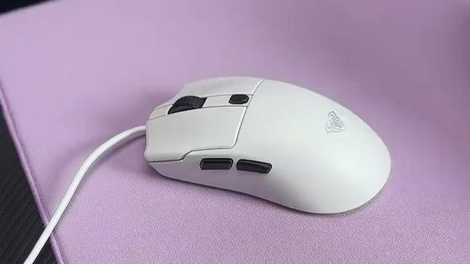 有线鼠标连接和供电示意图